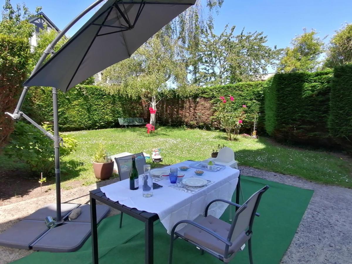 A La "Georgette" Et Son Jardin Avec Parking Apartment วิลเลร์-ซูร์-แมร์ ภายนอก รูปภาพ